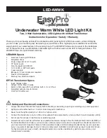 EasyPro LED4WWK Quick Start Manual preview