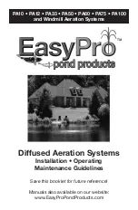 EasyPro PA10 Installation - Operating Maintenance Manuallines preview