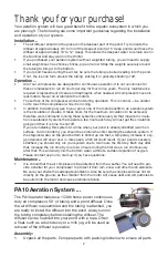 Preview for 2 page of EasyPro PA10 Installation - Operating Maintenance Manuallines