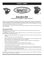 EasyPro PA6SW Instructions For Operation предпросмотр