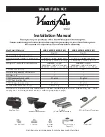 Preview for 1 page of EasyPro Vianti Falls Installation Manual