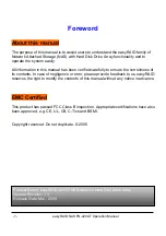 Preview for 2 page of easyRAID NAS easyRAID FN-420GT Operation Manual