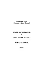 Preview for 1 page of easyRAID ERQ16-F2R3 User Manual