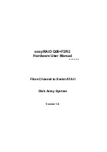 easyRAID Q08+F2R2 Hardware User Manual preview