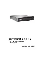 Preview for 3 page of easyRAID Q12PS-F4R2 Hardware User Manual