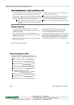 Preview for 4 page of Easyrain Rain Bird ESP-4TM Installation, Programming, & Operation