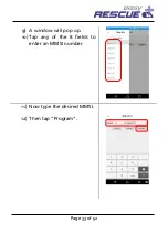 Предварительный просмотр 33 страницы easyRESCUE A040 User Manual