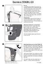 Easyrig STABIL G3 Manual предпросмотр