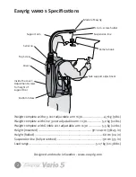 Preview for 2 page of Easyrig vario 5 User Manual