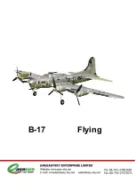 EASYSKY Micro B-17 Flying Fortress Manual предпросмотр