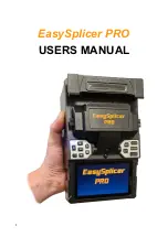 EasySplicer PRO User Manual предпросмотр