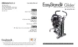 Предварительный просмотр 1 страницы EasyStand Glider PNG50187 Medium Assembly Manual