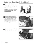 Предварительный просмотр 10 страницы EasyStand StrapStand Owner'S Manual