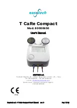 Предварительный просмотр 1 страницы easytech T CaRe Compact User Manual