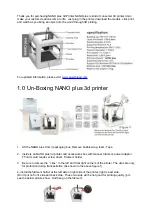 Preview for 2 page of EasyThreed NANO plus User Manual