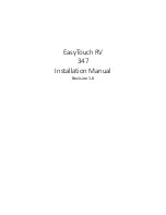 EasyTouch RV 347 Installation Manual preview