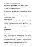 Preview for 16 page of EasyTravel Easy Light Deluxe ET1L User Manual