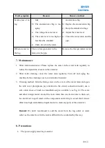 Preview for 8 page of easywell EW-030HDA Operation Manual