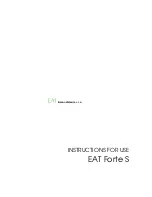 EAT Forte S Instructions For Use Manual preview