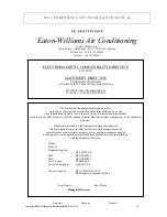 Предварительный просмотр 19 страницы Eaton-Williams ICU30 Installation Manual