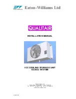 Предварительный просмотр 1 страницы Eaton-Williams Qualitair Installation Manual