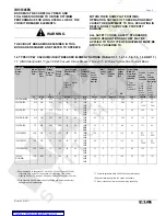 Предварительный просмотр 8 страницы Eaton 120VCP-W25 Instructions For Installation, Operation And Maintenance