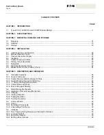 Preview for 4 page of Eaton 120W-VAC16 Instructions For Installation, Operation And Maintenance