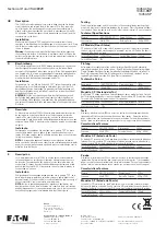 Preview for 2 page of Eaton 13050 Series Technical Data