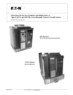 Preview for 1 page of Eaton 150 VCP-TL16 Instructions For The Use, Operation And Maintenance