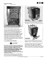 Preview for 34 page of Eaton 150 VCP-TL16 Instructions For The Use, Operation And Maintenance