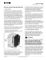 Preview for 37 page of Eaton 150 VCP-TL16 Instructions For The Use, Operation And Maintenance