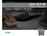 Eaton 150VCP-W Series Interactive Instructions предпросмотр