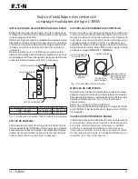 Предварительный просмотр 3 страницы Eaton 1MM Installation Instructions