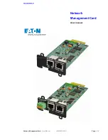 Preview for 1 page of Eaton 34003991EN/EB User Manual