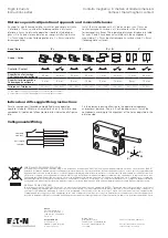 Предварительный просмотр 2 страницы Eaton 403-AP Instruction Leaflet