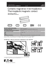 Предварительный просмотр 1 страницы Eaton 405-M Instruction Leaflet