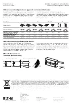 Предварительный просмотр 2 страницы Eaton 405-M Instruction Leaflet