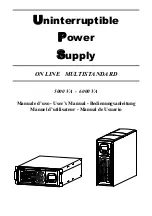 Eaton 5000 VA User Manual preview