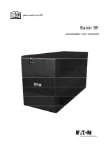 Eaton 5E 500 User Manual preview