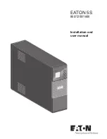 Eaton 5S 850 Installation And User Manual preview