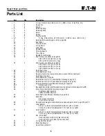 Предварительный просмотр 6 страницы Eaton 70344 Repair Information