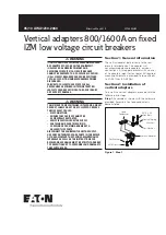Предварительный просмотр 1 страницы Eaton 800A Quick Start Manual
