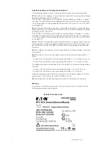 Preview for 11 page of Eaton 9476-ET Instruction Manual