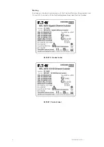 Предварительный просмотр 12 страницы Eaton 9478-ET Instruction Manual