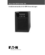 Preview for 91 page of Eaton 9910-E16 Installation Manual