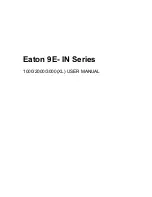 Eaton 9E-IN 1K User Manual preview