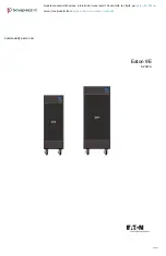 Eaton 9E1000i Manual preview