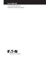 Eaton 9EHD-33-40/20 User'S Installation And Operation Manual preview