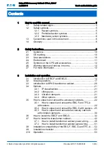 Preview for 3 page of Eaton 9PHD User And Installation Manual