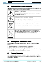 Предварительный просмотр 12 страницы Eaton 9PHD User And Installation Manual